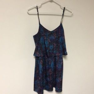 Printed dress size small